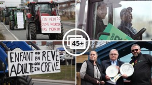 La gronde des agriculteurs du Québec s'empare de Sainte-Marie