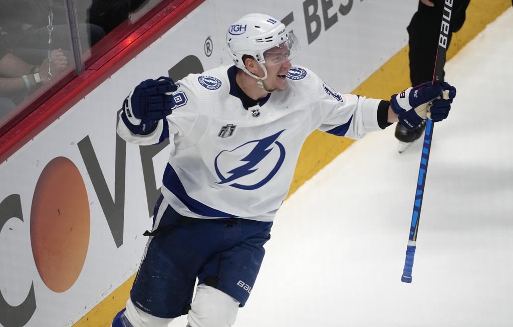 Ondrej Palat joins the Devils for the next five seasons