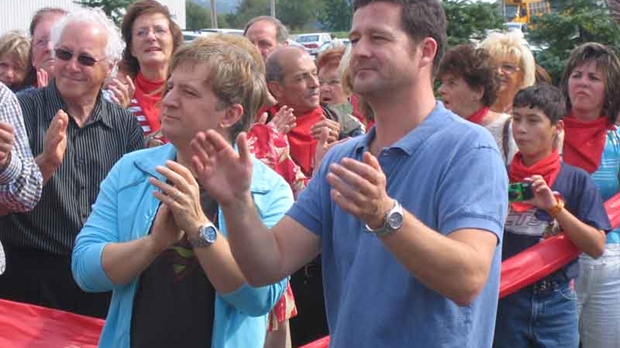 Benoît Brière est ému par les Frédéricois