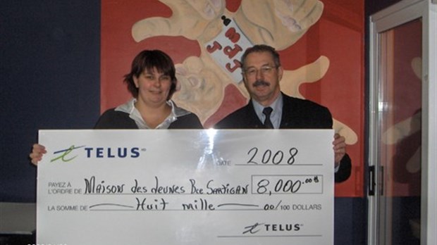 Telus appuie le travail de corridor de la Maison des jeunes Beauce-Sartigan