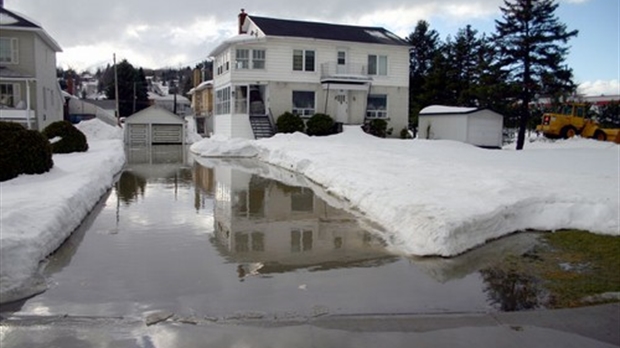 Beauceville avertit ses citoyens en zone inondable