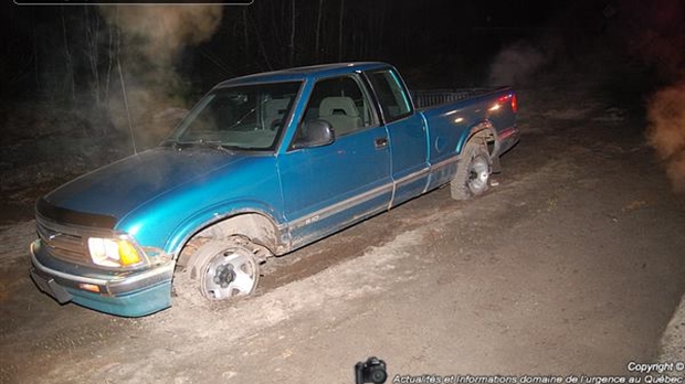 Poursuite policière en Beauce