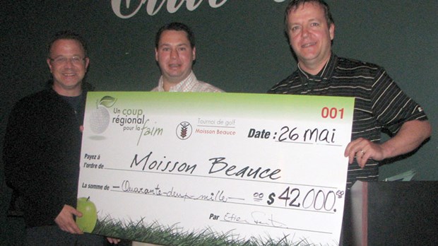Un Coup régional pour la faim de 42 000 $ pour Moisson Beauce