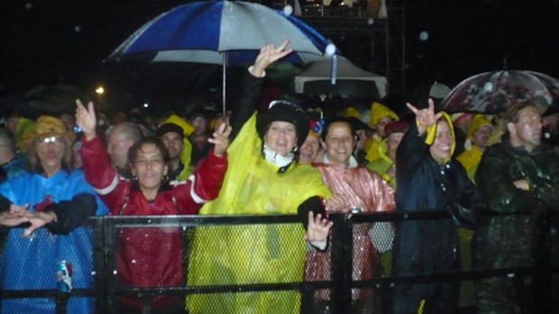 Samedi sous la pluie à Woodstock