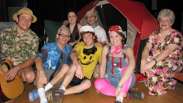 La Troupe des Compagnons fait du camping