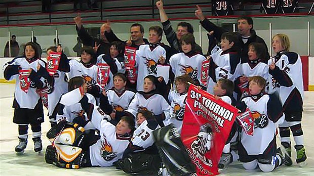 Les pee-wee BCBV champions à Lac-Etchemin
