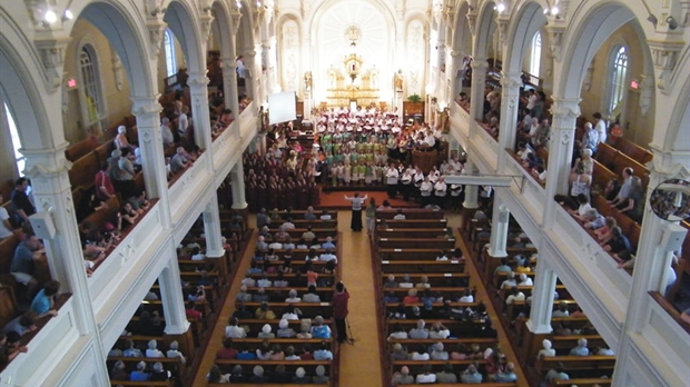 Sept chorales de la région unissent leur voix pour Saint-Philibert