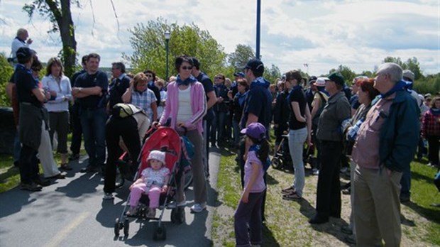 La Marche de la Mémoire Rona aura amassé 36 000 à Saint-Georges