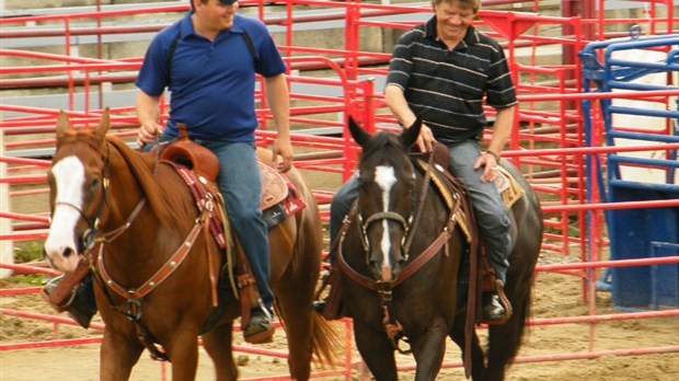 Les cow-boys arrivent à Saint-Victor