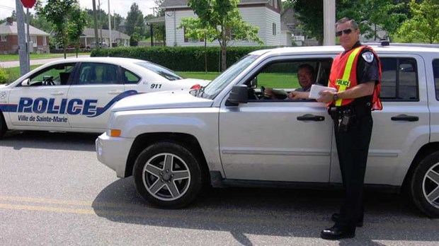 On récompense les bons conducteurs à Sainte-Marie