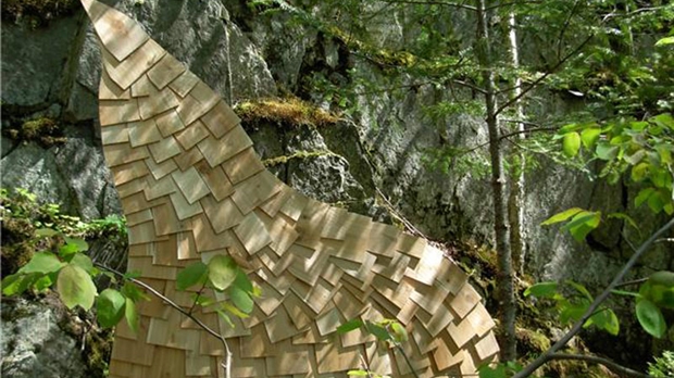 L'art se mêle à la nature au Moulin La Lorraine