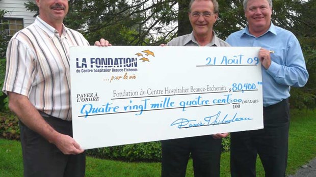 Un montant record de 80 000 $ pour le tournoi de la Fondation du CHBE