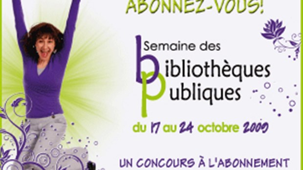 La Bibliothèque Madeleine-Doyon souligne en grand la Semaine des bibliothèques publiques