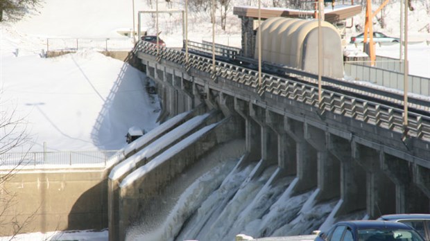 Fermeture temporaire de la voie de circulation sur le barrage Sartigan