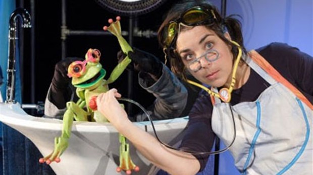 Le Théâtre à l’envers à Sainte-Marie avec Woânda la grenouille