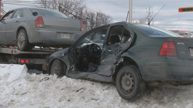 Un accident fait deux blessés à Saint-Georges