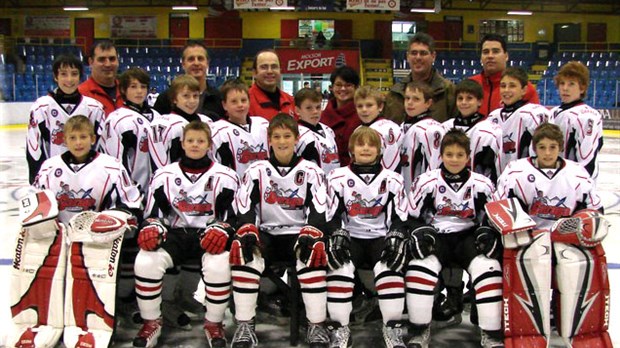 Les formations beauceronnes sont en feu au Tournoi de hockey pee-wee de Québec