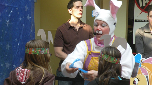 La miniferme et les lapins toujours aussi populaires au Carrefour Saint-Georges