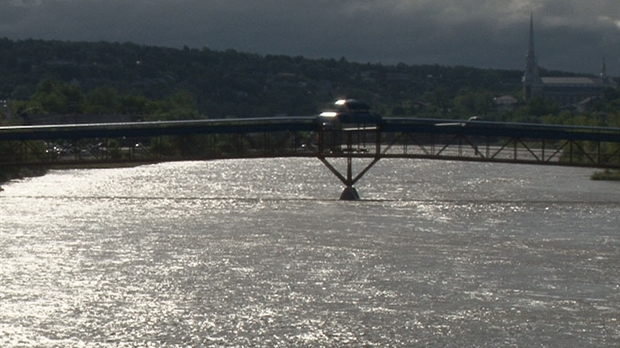 Si la tempête tropicale Irene est derrière la Beauce, le niveau de la rivière Chaudière est élevé