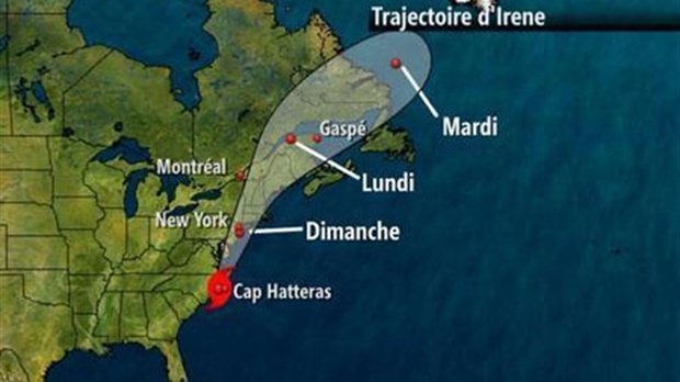 Ouragan Irene au Québec : Robert Dutil rencontrera la presse cet après-midi