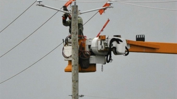 Le chat a finalement quitté son perchoir grâce à Hydro-Québec