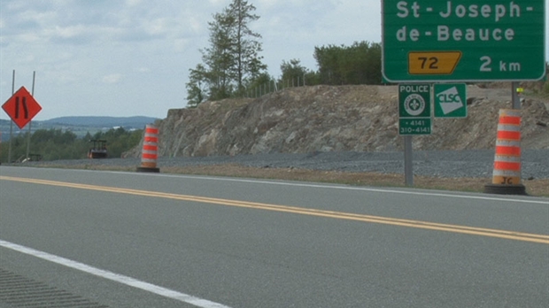 Autoroute 73 entre Beauceville et Saint-Joseph: Les automobilistes rouleront sur l'autoroute à quatre voies dès la semaine prochaine