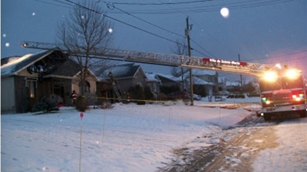 Incendie et vols à Sainte-Marie