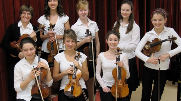 L’ensemble Violini Giocosi en concert à la chapelle