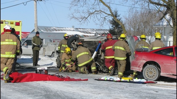 Deux personnes blessées dans un accident à Scott