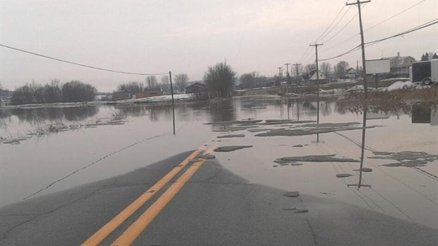 La route 173 est toujours fermée en raison des inondations