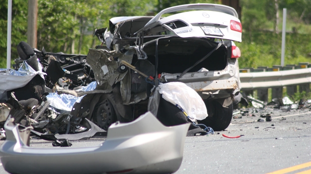 Une violente collision fait un mort entre Saint-Côme et Armstrong