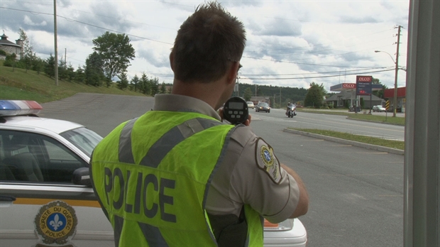 Un Lévisien arrêté pour un grand excès de vitesse à Lac-Etchemin