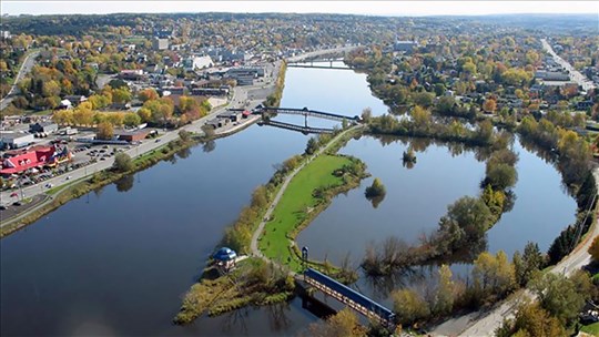 Une survivante : l'ile Pozer au centre-ville