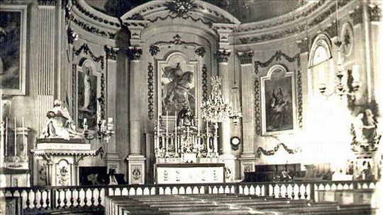 Décorations centenaires à l'église Saint-Georges