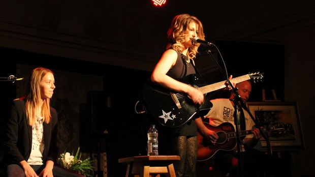 Spectacle de chansons populaires avec Émilie Bouchard