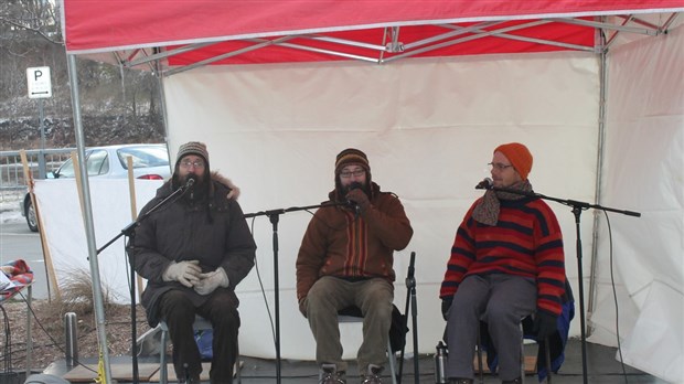 On souligne le temps des fêtes au Marché de Noël