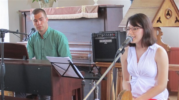 Émilie Laliberté et William Duval en duo à Cumberland