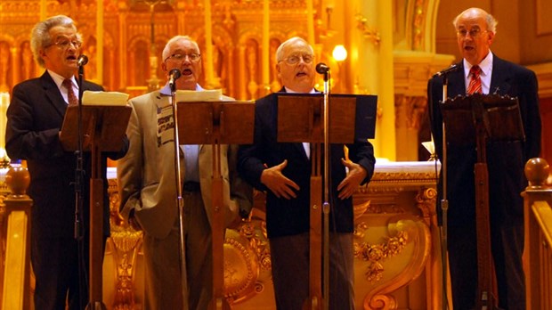 Le quatuor Los Misioneros en spectacle à East Broughton