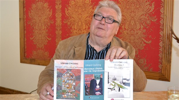 Gérard Coulong lance son roman « Morceaux choisis d’une vie improbable! »