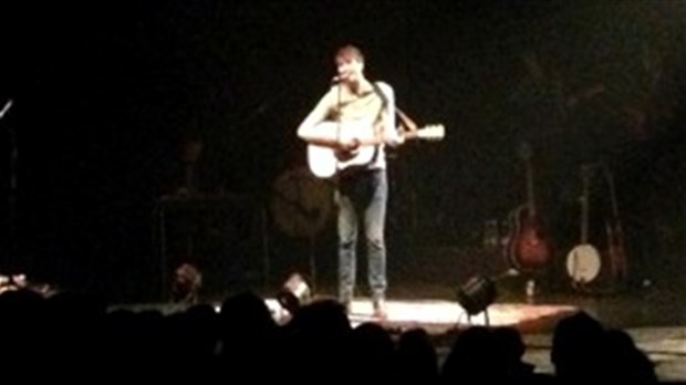 Un grand succès pour le spectacle de Bobby Bazini au Cégep Beauce-Appalaches