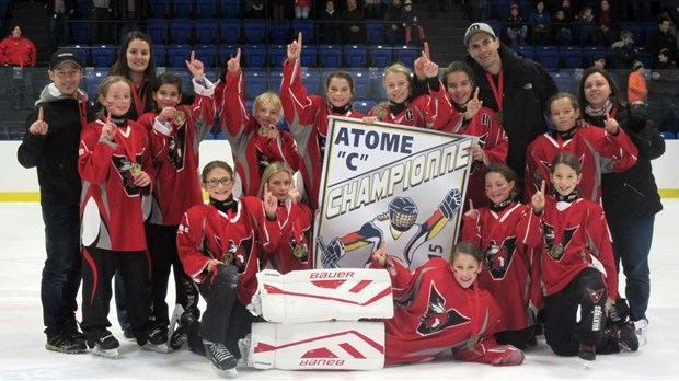 Ringuette : Les équipes des Valkyries sont championnes à Lévis