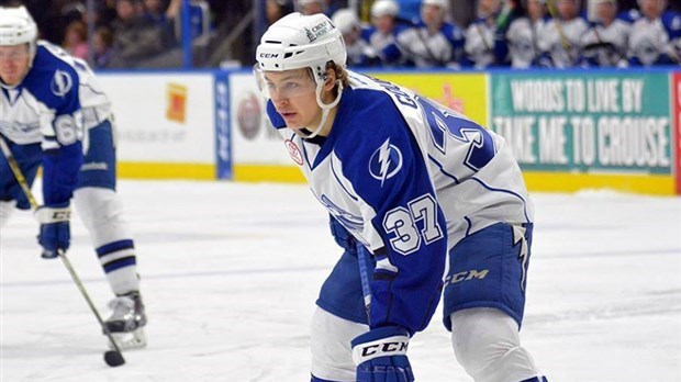 Yanni Gourde rappelé par le Lightning de Tampa Bay