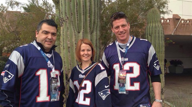 Jason Groleau a vu ses Patriots l’emporter au Super Bowl