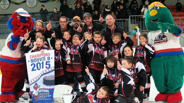 Le Garaga novice B1 est champion à Sherbrooke