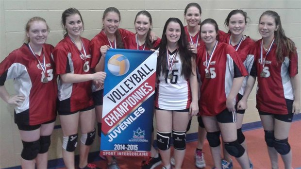 L'équipe juvénile de la polyvalente de Saint-Georges est championne