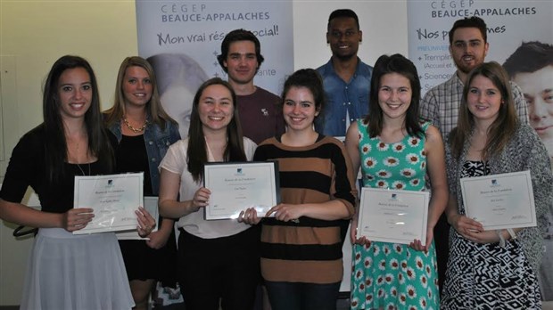 21 étudiants reçoivent une bourse de la Fondation du Cégep Beauce-Appalaches