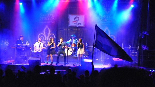 Environ 8 000 spectateurs au spectacle de la Fête nationale malgré la pluie