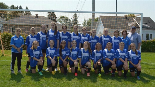 La médaille d’or pour le U14F de Saint-Lambert