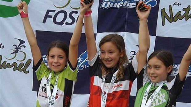 Deux médailles pour Amélie Vachon de l'Équipe Vélo Savard