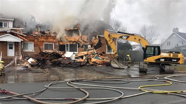 Incendie à Saint-Côme : 13 personnes de retrouvent sans logis
